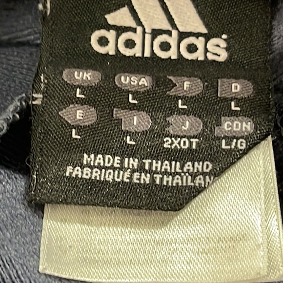 ADIDAS BASKETBALL THREE STRIPE FITNESS PANTS Front Pockets Z35365 Size Large - Picture 11 of 12